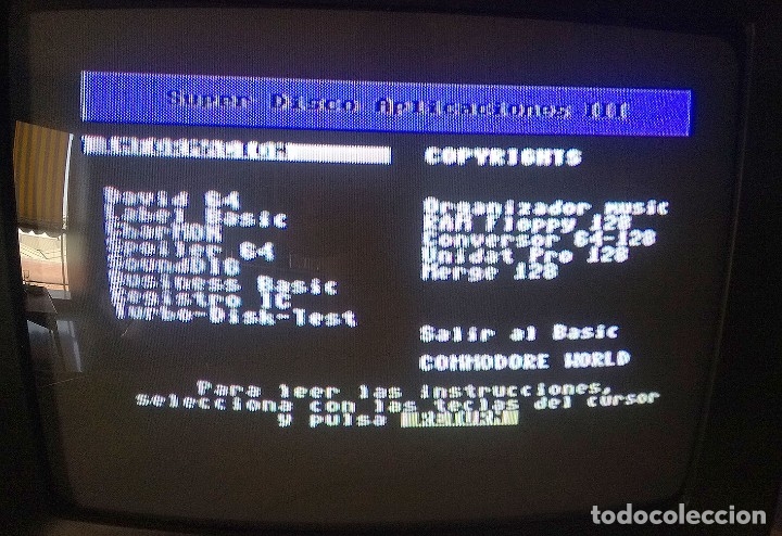 Videojuegos y consolas: Disco aplicaciones 3 - Commodore world - Commodore 64 + 128 - Foto 5