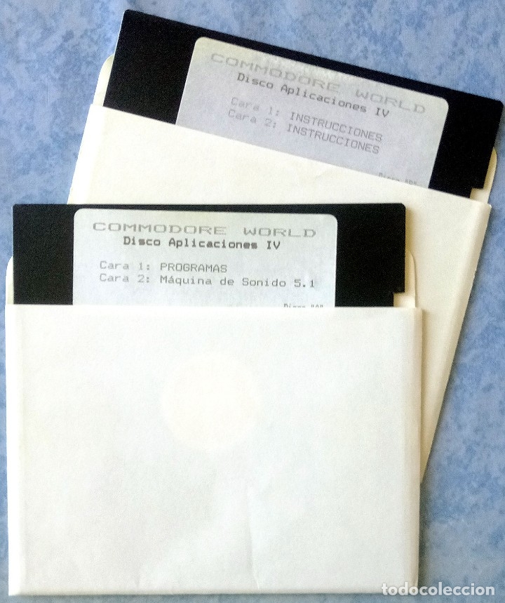 Videojuegos y consolas: Disco aplicaciones 4 - Commodore world - Commodore 64 + 128 - Foto 1