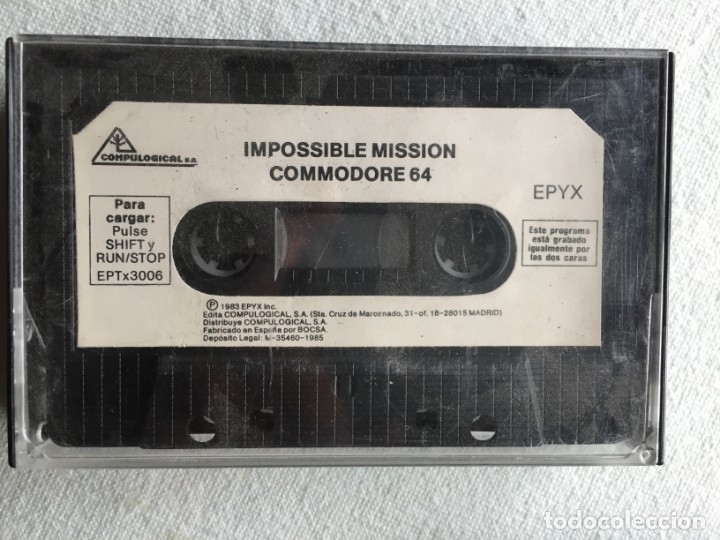 Videojuegos y consolas: Imposible Mission - Foto 1