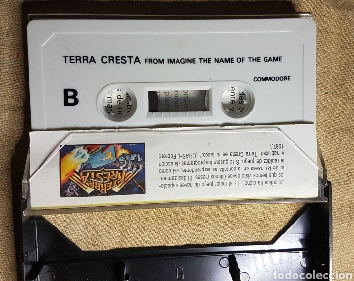 Videojuegos y consolas: Videojuego cinta commodore terra cresta - Foto 3