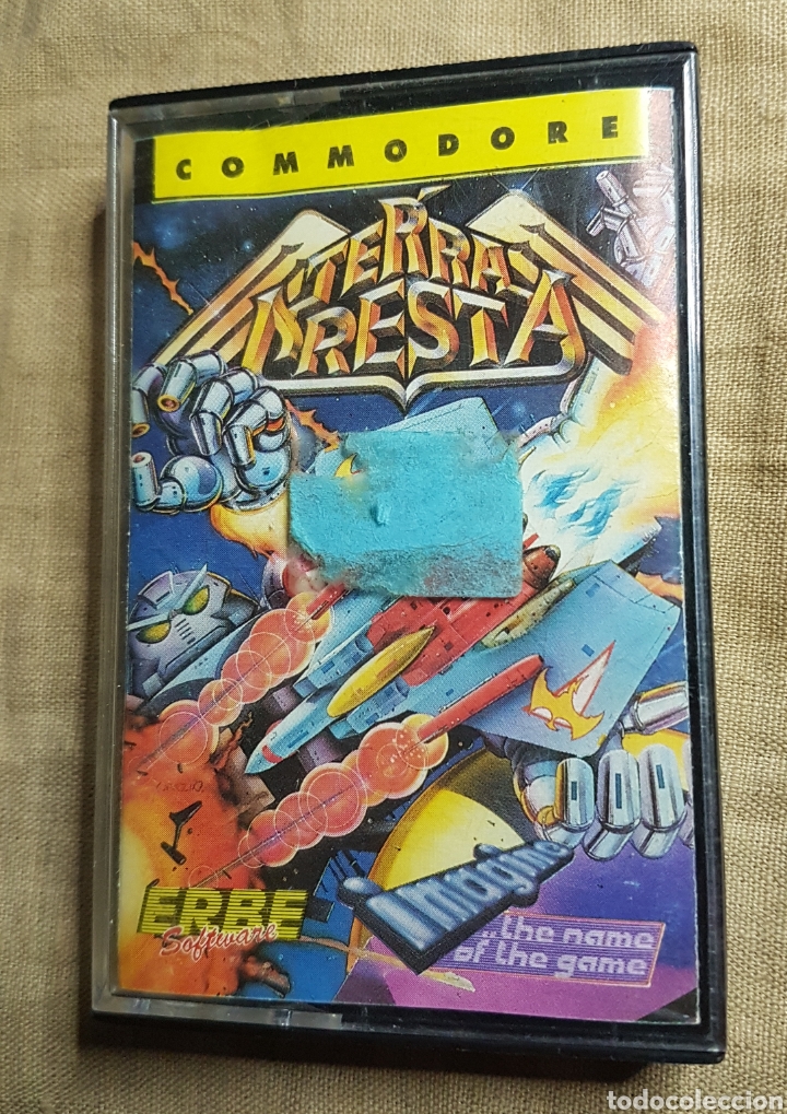 Videojuegos y consolas: Videojuego cinta commodore terra cresta - Foto 1
