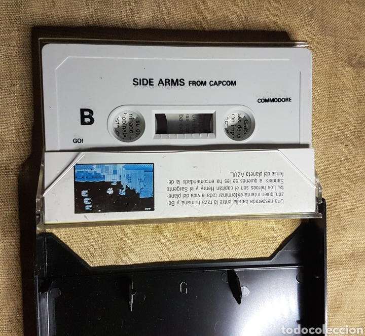Videojuegos y consolas: Videojuego cinta commodore side arms - Foto 3