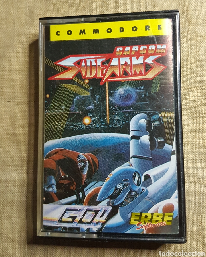 Videojuegos y consolas: Videojuego cinta commodore side arms - Foto 1
