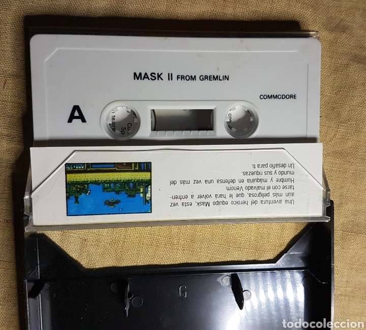 Videojuegos y consolas: Videojuego cinta commodore mask 2 - Foto 3