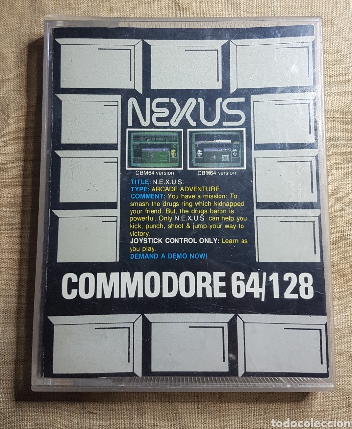 Videojuegos y consolas: Videojuego cinta commodore nexus - Foto 1