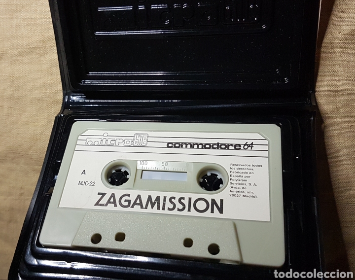Videojuegos y consolas: Videojuego cinta commodore zagamission - Foto 3
