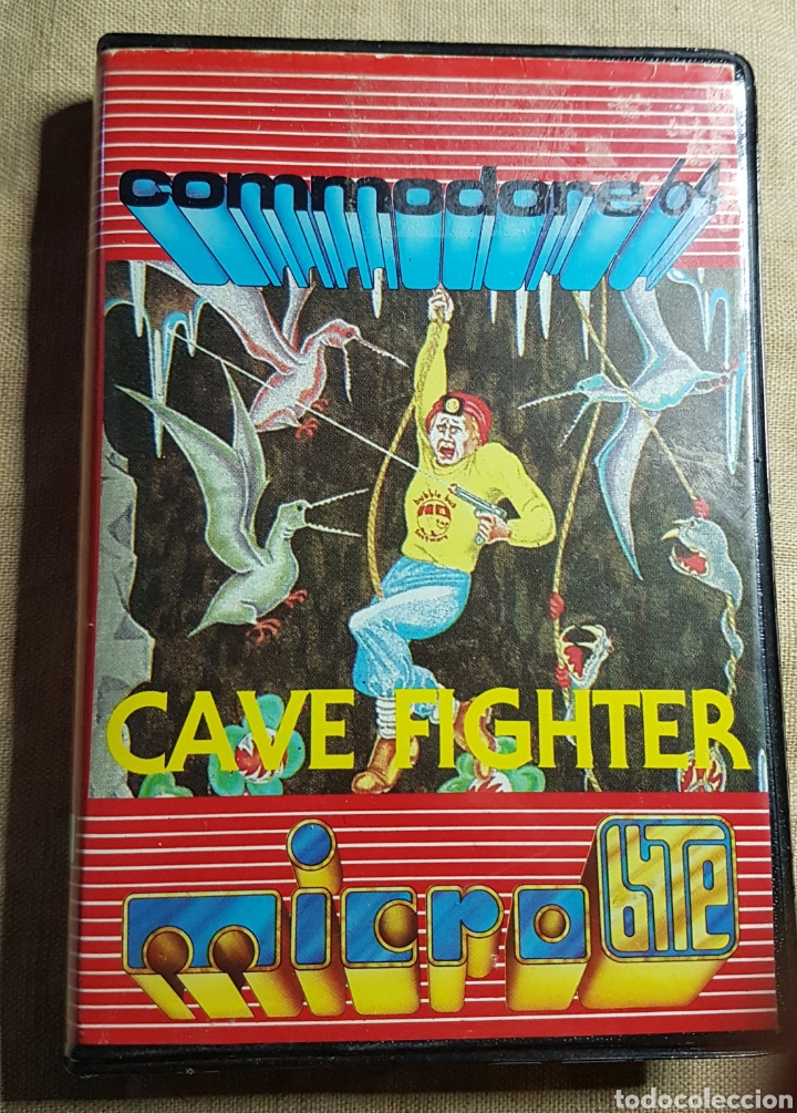 Videojuegos y consolas: Videojuego cinta commodore cave fighter - Foto 1