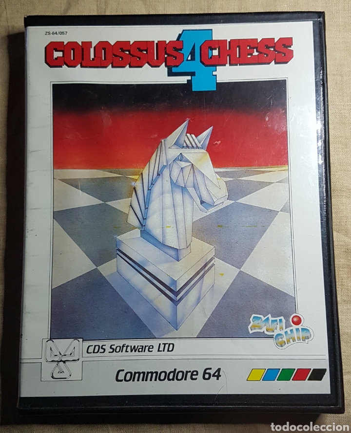 Videojuegos y consolas: Videojuego cinta commodore colossus 4 chess - Foto 1