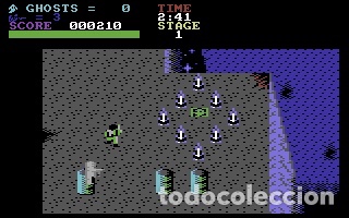 Videojuegos y consolas: The Real Ghostbusters [Activision] 1989 [Data East] The Hit Squad [Commodore 64 C64] - Foto 8