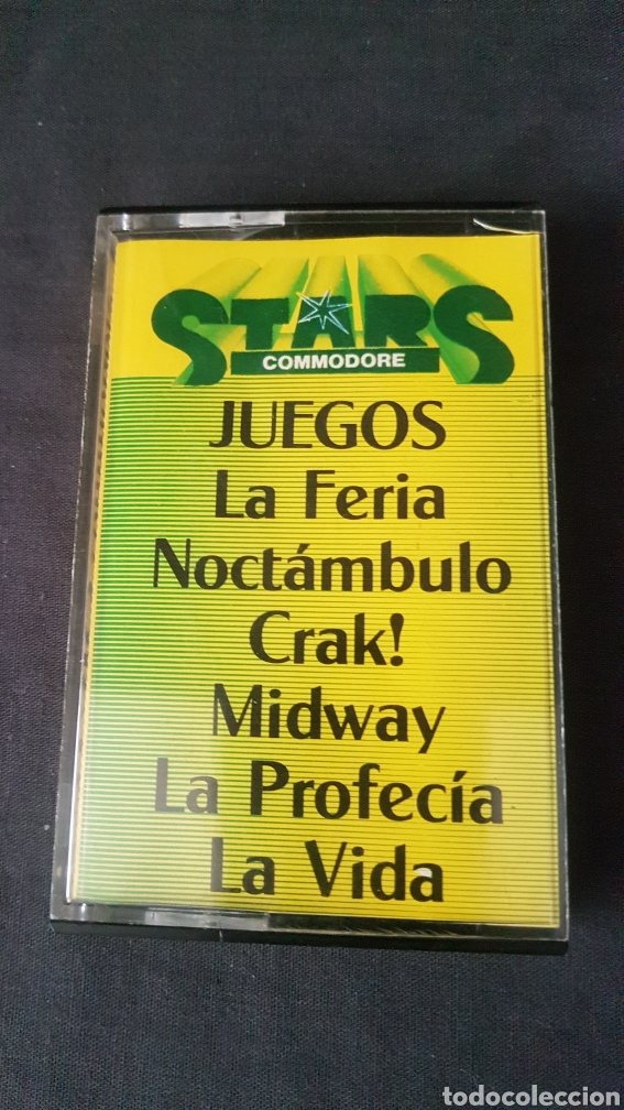 Videojuegos y consolas: Commodore stars 2...6 juegos - Foto 1