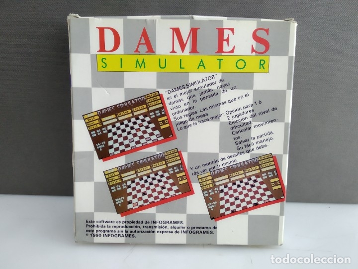 Videojuegos y consolas: JUEGO PARA COMMODORE AMIGA DAMES - Foto 2