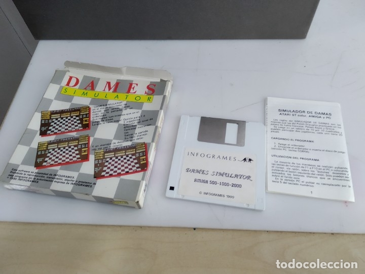 Videojuegos y consolas: JUEGO PARA COMMODORE AMIGA DAMES - Foto 4