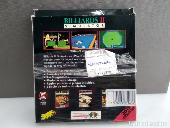 Videojuegos y consolas: JUEGO PARA COMMODORE AMIGA BILLARDS II - Foto 2