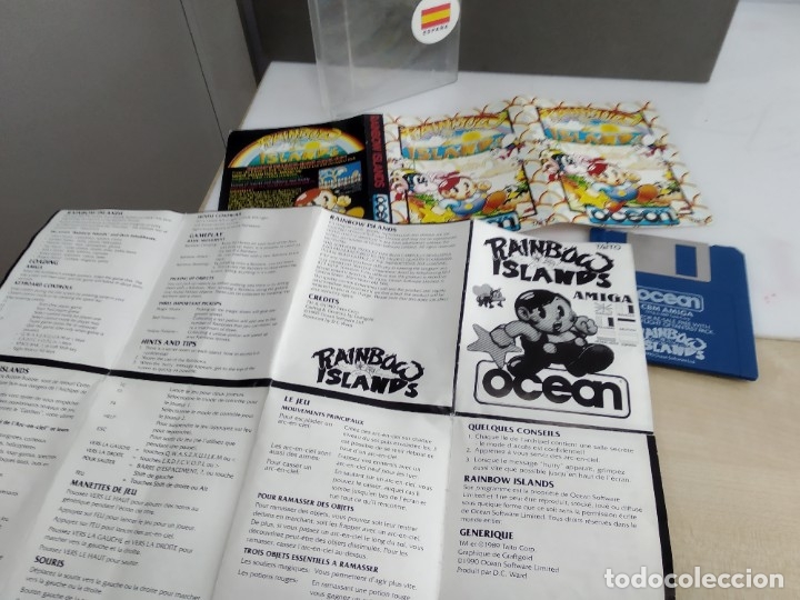 Videojuegos y consolas: JUEGO PARA COMMODORE AMIGA RAIMBOW ISLAND - Foto 4