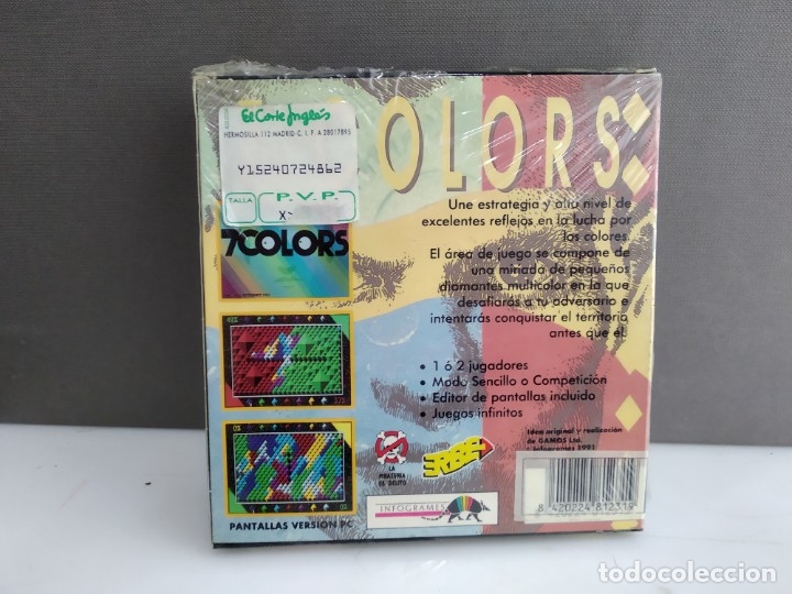 Videojuegos y consolas: JUEGO PARA COMMODORE AMIGA RAIMBOW 7 COLORS - Foto 2