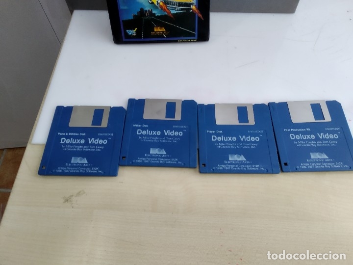 Videojuegos y consolas: JUEGO PARA COMMODORE AMIGA VIDEO  DELUXE - Foto 5