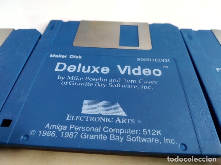 Videojuegos y consolas: JUEGO PARA COMMODORE AMIGA VIDEO  DELUXE - Foto 6