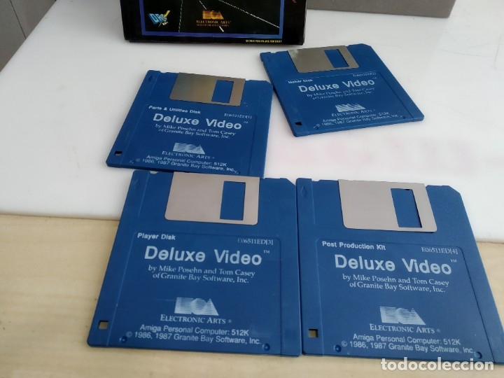 Videojuegos y consolas: JUEGO PARA COMMODORE AMIGA VIDEO  DELUXE - Foto 7