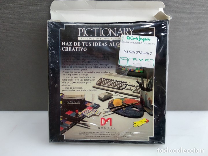 Videojuegos y consolas: JUEGO PARA COMMODORE AMIGA  PICTIONARY - Foto 2