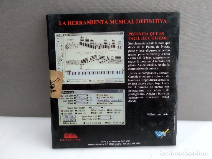 Videojuegos y consolas: JUEGO PARA COMMODORE AMIGA   DELUX MUSIC - Foto 2