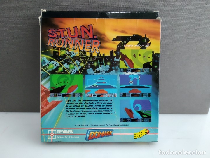 Videojuegos y consolas: JUEGO PARA COMMODORE AMIGA  STUN RUNNER - Foto 2