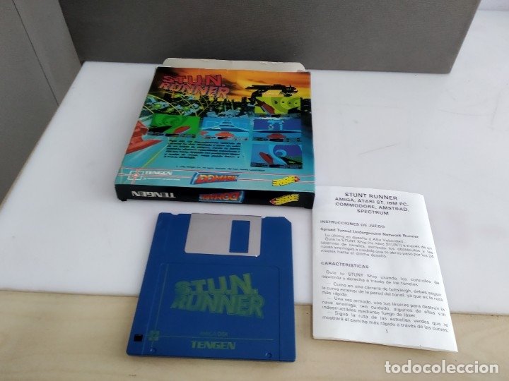 Videojuegos y consolas: JUEGO PARA COMMODORE AMIGA  STUN RUNNER - Foto 3