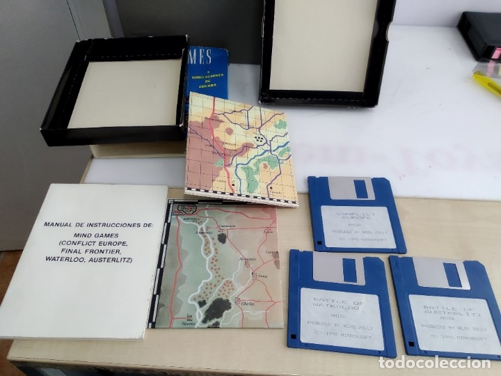 Videojuegos y consolas: JUEGO PARA COMMODORE AMIGA WIND GAMES - Foto 5