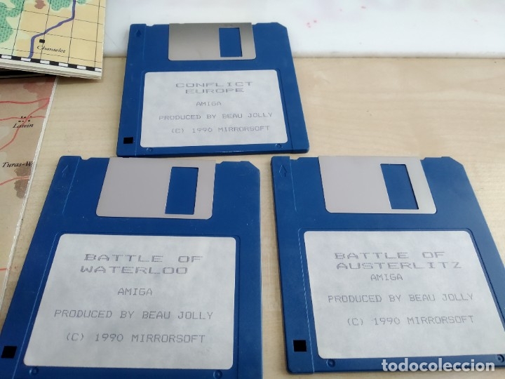 Videojuegos y consolas: JUEGO PARA COMMODORE AMIGA WIND GAMES - Foto 6