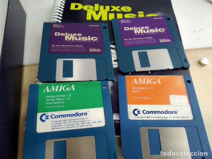 Videojuegos y consolas: JUEGO PARA COMMODORE AMIGA DELUXE MUSIC - Foto 7