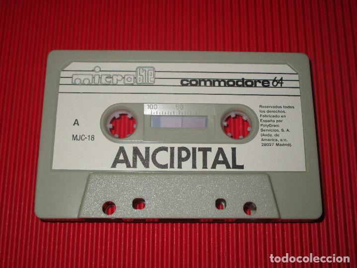 Videojuegos y consolas: ANCIPITAL - COMMODORE 64 - MJC-18 - MICRO BYTE - CON INSTRUCCIONES - EDICION MUY DIFICIL - Foto 2