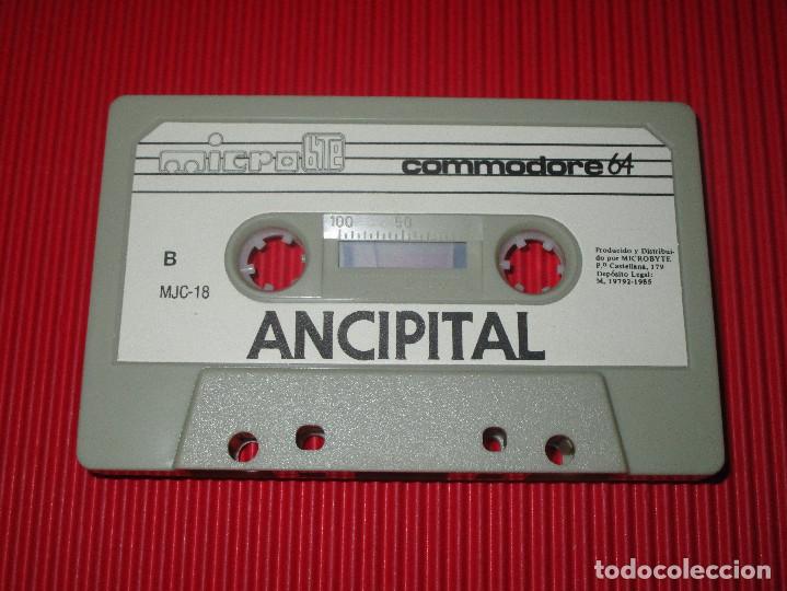 Videojuegos y consolas: ANCIPITAL - COMMODORE 64 - MJC-18 - MICRO BYTE - CON INSTRUCCIONES - EDICION MUY DIFICIL - Foto 3