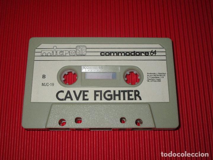 Videojuegos y consolas: CAVE FIGHTER - COMMODORE 64 - MJC-19 - MICRO BYTE - CON INSTRUCCIONES - Foto 3