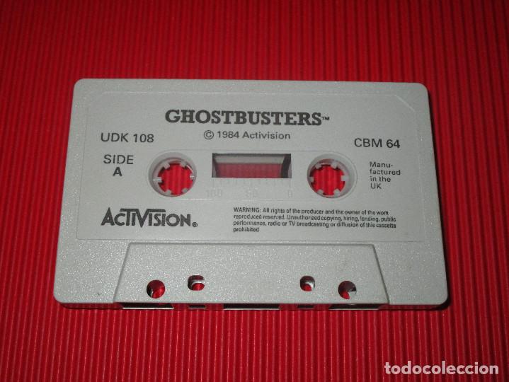 Videojuegos y consolas: GHOSTBUSTERS - COMMODORE 64 - ACTIVISION - CON INSTRUCCIONES CON EL LOGO CAZAFANTASMAS A COLOR - Foto 2