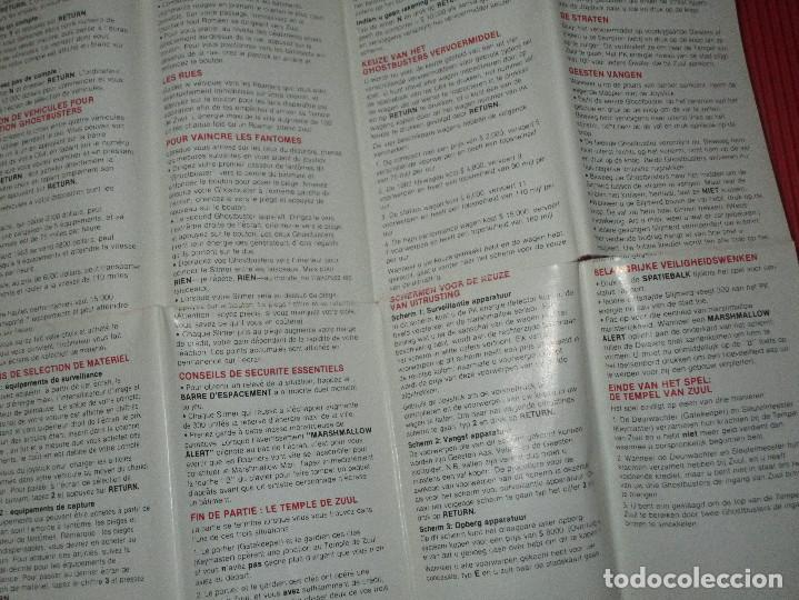 Videojuegos y consolas: GHOSTBUSTERS - COMMODORE 64 - ACTIVISION - CON INSTRUCCIONES CON EL LOGO CAZAFANTASMAS A COLOR - Foto 10