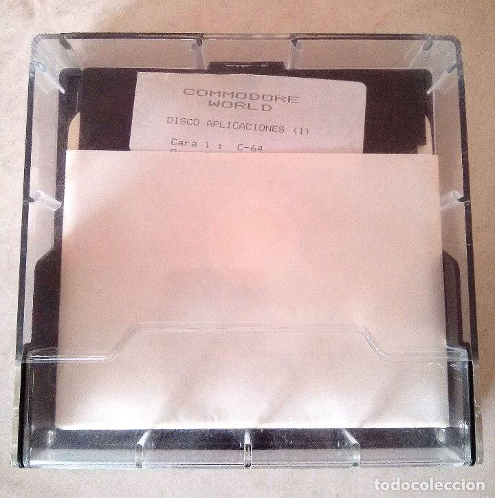 Videojuegos y consolas: Discos aplicaciones 1+2+3+4 - Commodore world - Commodore 64 + 128 + Vic 20 - IDG - Foto 1