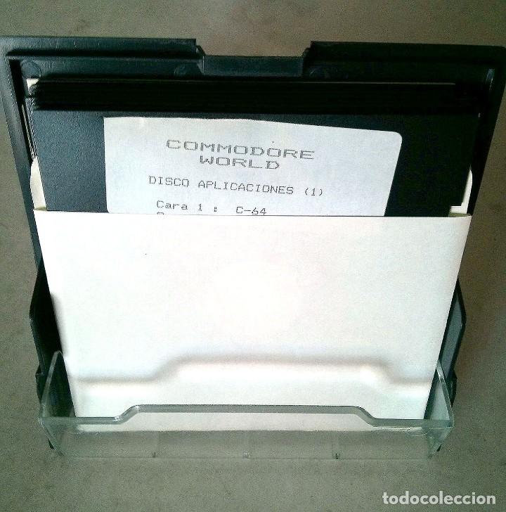 Videojuegos y consolas: Discos aplicaciones 1+2+3+4 - Commodore world - Commodore 64 + 128 + Vic 20 - IDG - Foto 2