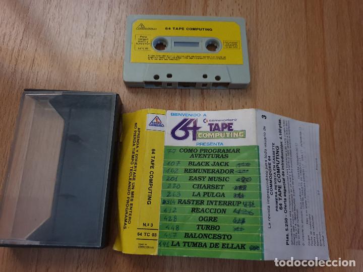 Videojuegos y consolas: CINTA DE CASSETTE CON VARIOS JUEGOS PARA COMMODORE - Foto 1