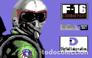 Videojuegos y consolas: F16 COMBAT PILOT [DIGITAL INTEGRATION] 1989 [COMMODORE 64 C64] - Foto 4