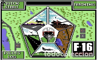 Videojuegos y consolas: F16 COMBAT PILOT [DIGITAL INTEGRATION] 1989 [COMMODORE 64 C64] - Foto 6