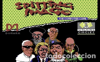 Videojuegos y consolas: Spitting Image: The Computer Game [Domark] 1988 The Hit Squad [Commodore 64 C64] - Foto 3