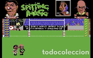 Videojuegos y consolas: Spitting Image: The Computer Game [Domark] 1988 The Hit Squad [Commodore 64 C64] - Foto 6