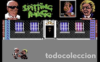 Videojuegos y consolas: Spitting Image: The Computer Game [Domark] 1988 The Hit Squad [Commodore 64 C64] - Foto 7