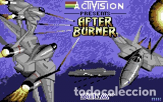 Videojuegos y consolas: AfterBurner [Activision] 1988 SEGA - MCM Software - Erbe Software [Commodore 64 C64] - Foto 3