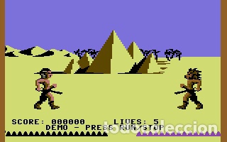 Videojuegos y consolas: Fighting Warrior [Melbourne House] [1985] Mastertronic Plus [Commodore 64 C64 C128] - Foto 4