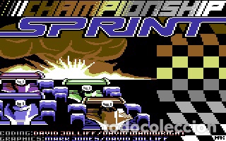 Videojuegos y consolas: Championship Sprint [Electric Dreams] 1988 ATARI Games Alternative Software [Commodore 64 C64 C128] - Foto 3