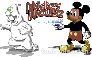Videojuegos y consolas: Mickey Mouse [Gremlin Graphics] 1988 Erbe Software [Commodore 64 C64] Walt Disney - Foto 3