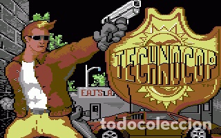 Videojuegos y consolas: Techno Cop [Gremlin Graphics] [1988 - 1989] [KIXX] [Commodore 64 C64] Technocop - Foto 7