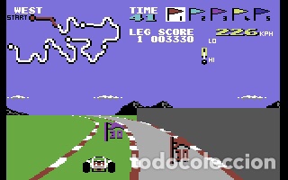 Videojuegos y consolas: Buggy Boy [Elite Systems Ltd] 1988 Dented Designs/TATSUMI - MCM / Erbe Software [Commodore 64 C64] - Foto 11