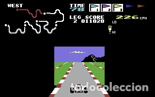 Videojuegos y consolas: Buggy Boy [Elite Systems Ltd] 1988 Dented Designs/TATSUMI - MCM / Erbe Software [Commodore 64 C64] - Foto 12