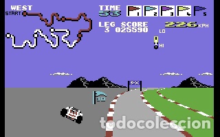 Videojuegos y consolas: Buggy Boy [Elite Systems Ltd] 1988 Dented Designs/TATSUMI - MCM / Erbe Software [Commodore 64 C64] - Foto 14